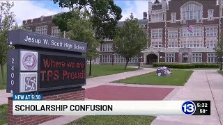 Scholarship confusion