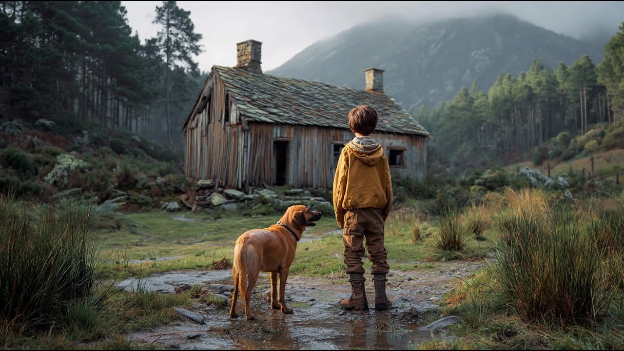 Armer Waisenjunge erbte nur Hütte und Hund — der Hund kannte ein Millionengeheimnis.