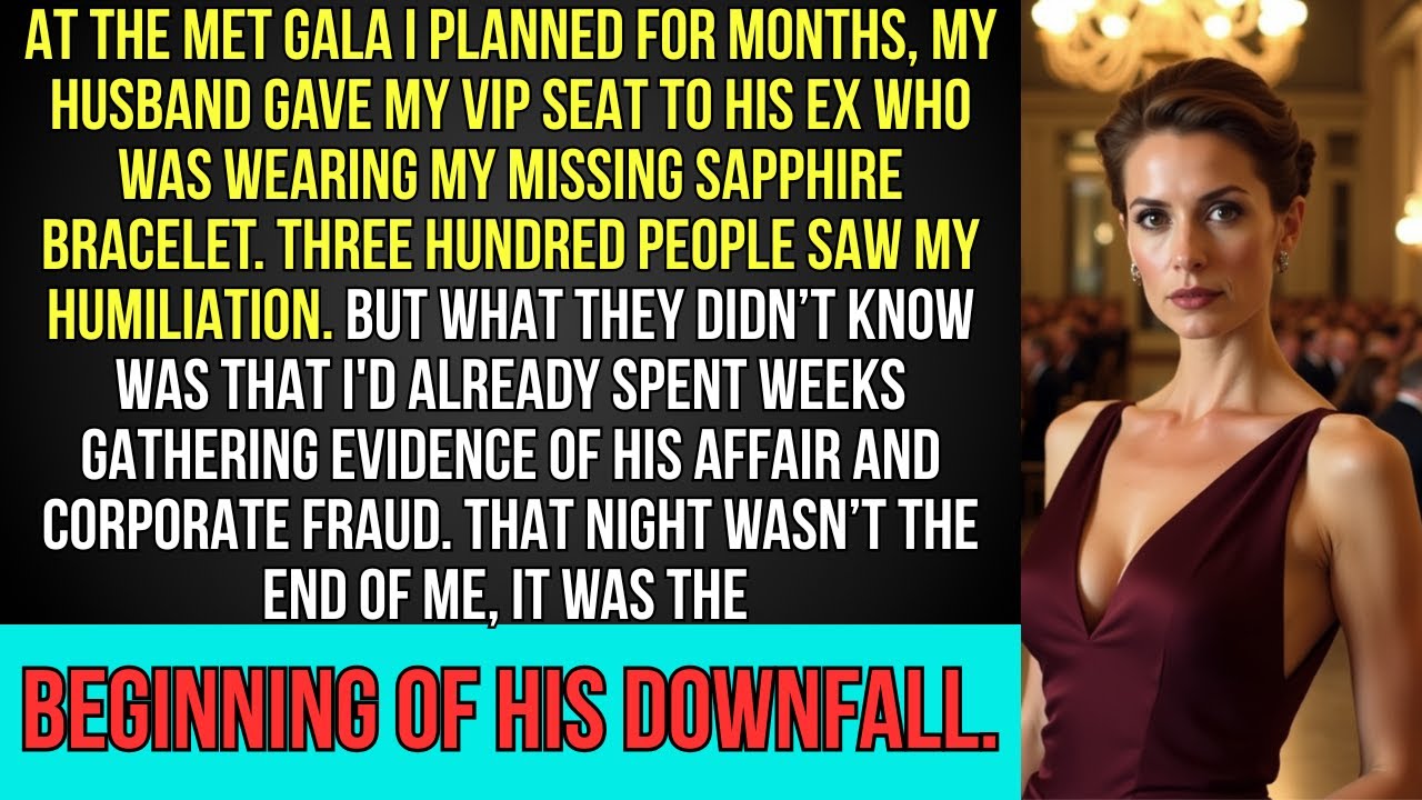 My Husband Gave My Seat to His Ex at the Prestige Event—What Everyone Witnessed Next Ended Him