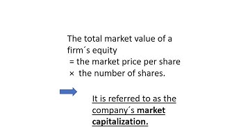 Book Value of Equity and Market Value of Equity
