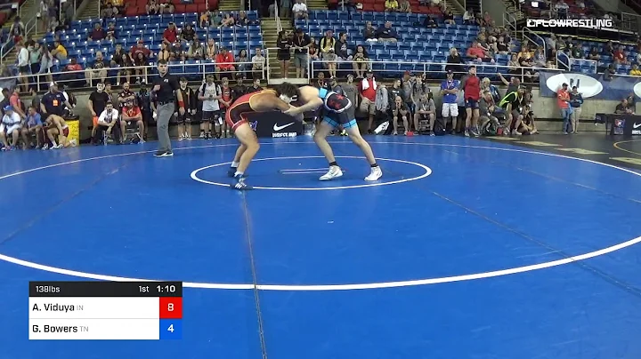 138 Lbs Rnd Of 64 Alec Viduya Indiana Vs Garrett B...
