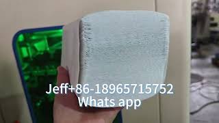 Automatic  Stacking V Folding Hand Towel Paper Packing Machine