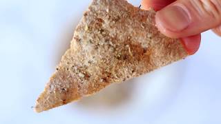 5 Minute Homemade Pita Chips