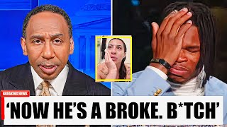 Stephen A Smith Confronts Travis Hunter on IG Live Over His Wife