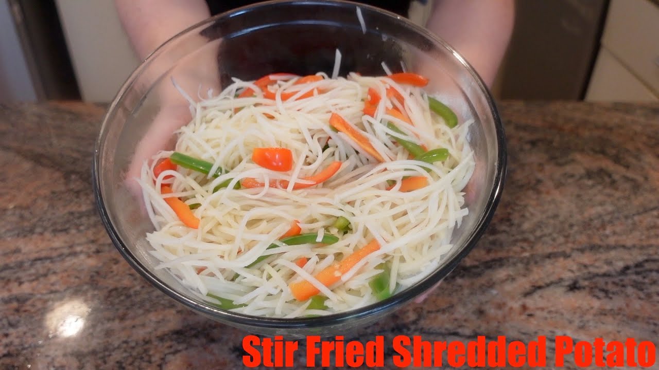[Tuesday Update] StirFried Shredded Potato YouTube