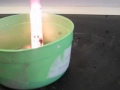 Exploding sugar reaction with acid  awesome