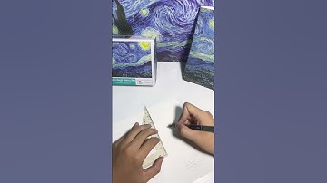 Nghệ thuật cắt giấy kirigami - gấp cầu thang 3D #kirigami #fyp #art