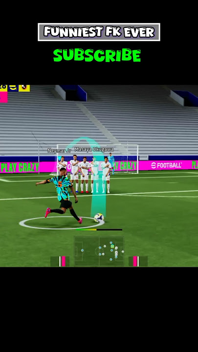 Neymar Jr everybody 📢 #efootball #football #freekick#neymar #funny #fyp