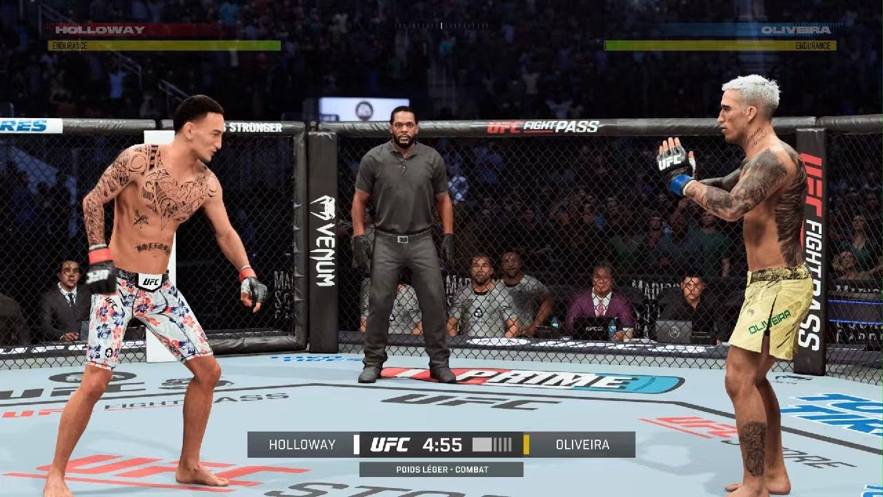 UFC 5 Online - Holloway VS Oliveira 