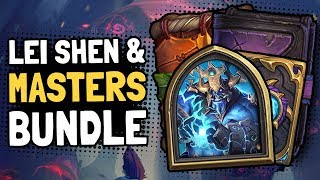 Opening the MASTERS BUNDLE & Testing Thunder King - Hearthstone