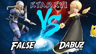 Dabuz (Rosalina) vs False (Sheik) - KTAR XVI Losers Finals