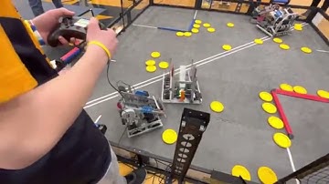 Vex Spin up- Our First Catapult High Goal Full Gameplay