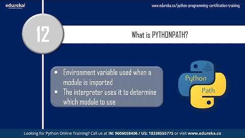 Top 50 Python Interview Questions | Python Interview Questions And Answers | Edureka