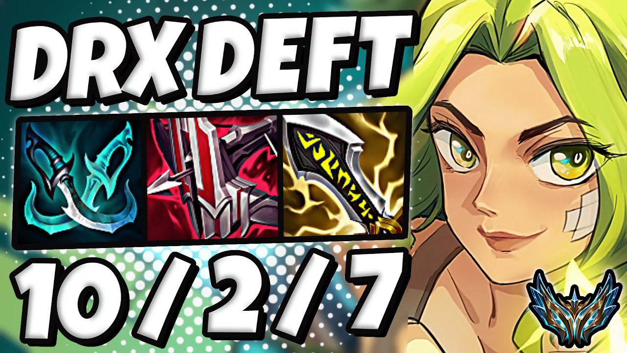 Deft Zeri vs Nilah [ ADC ] Patch 12.16 Korea Challenger ✅