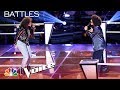 The Voice 2018 Battle - Jordyn Simone vs. Kelsea Johnson: "Don’t Let Go (Love)"