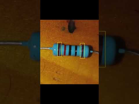Video Cách đọc điện trở 5 vòng màu #shorts - youtube