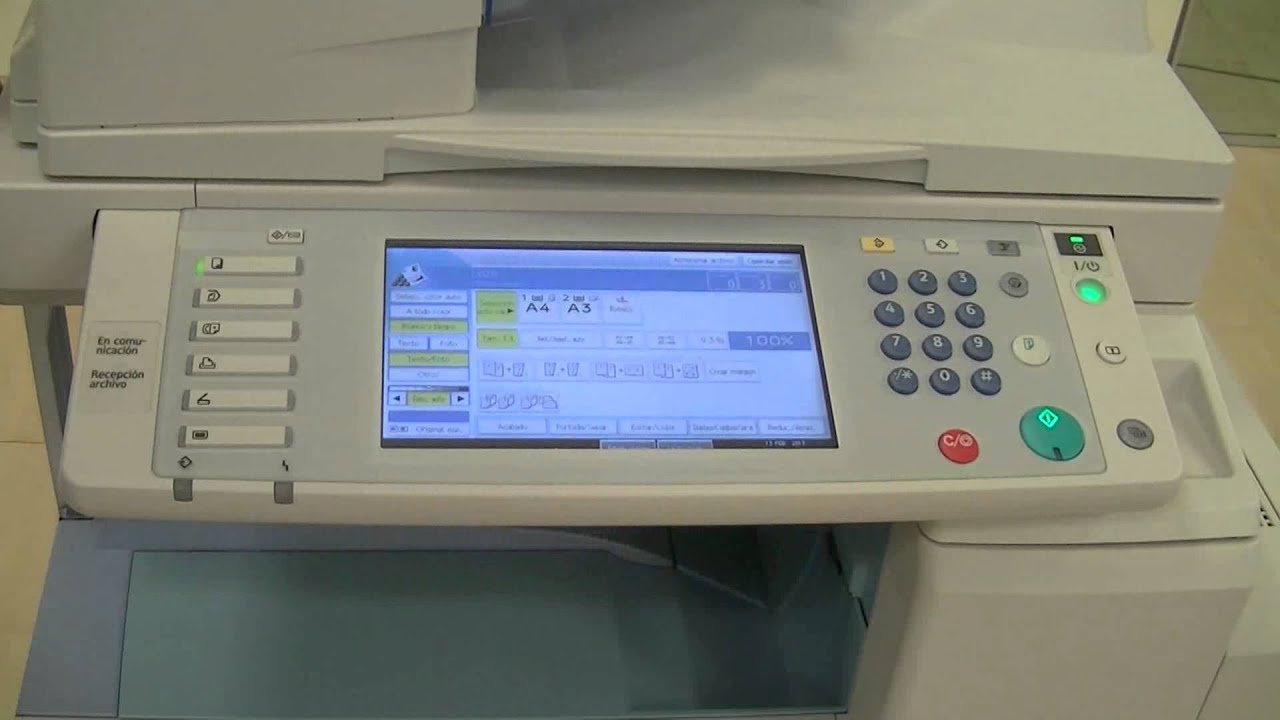 Clasificar con la impresora MPC3001