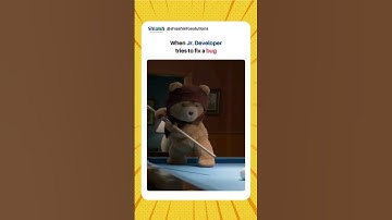 When Jr. Developer Tries to Fix a Bug - Ted Series Meme | Whoops