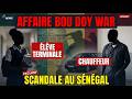 AFFAIRE BOU DOY WAR ELEVE TERMINAL AK CHAUFFEUR BI