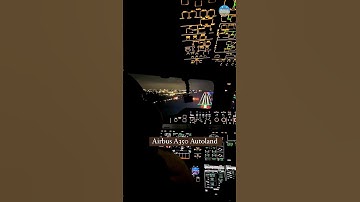 Airbus A350 Cockpit View of a Flawless Autoland #airbus #a350 #autoland #cockpitview #aircraft
