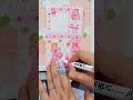 cute journaling 😻 #journaling #sticker #kawaii  #asmr