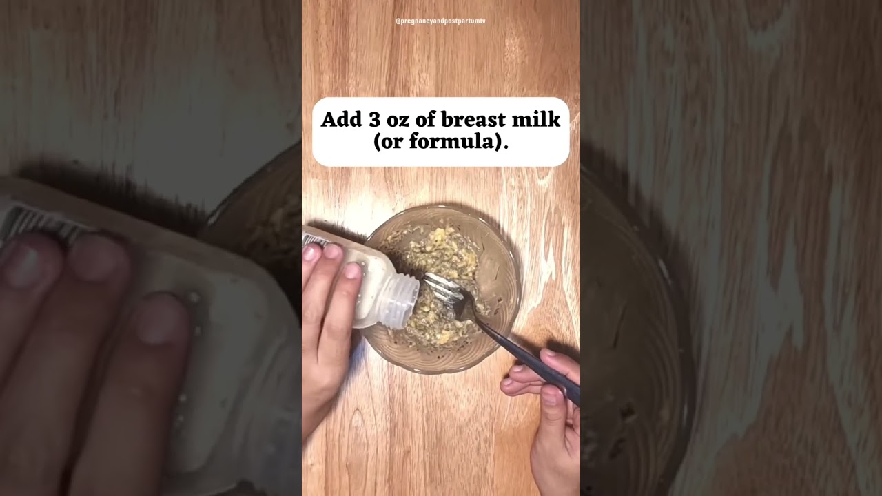 Breast Milk BABY FOOD Recipe✨ 