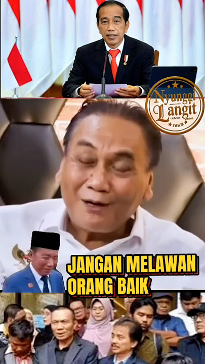Bambang Pacul: Jangan melawan orang baik, berbahaya, dan tidak akan pernah menang. #jokowi # shorts