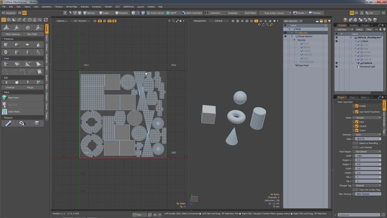 Procedural UV Pack - YouTube