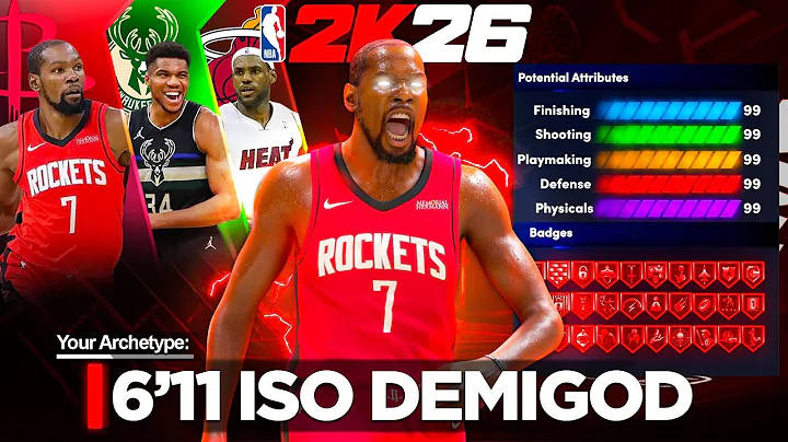 THIS 6'11 ISO BUILD IS BREAKING NBA2K26! BEST 6'11 BUILD THAT CAN DO IT ALL! BEST BUILD 2K26!