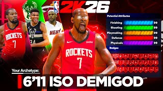 Download Lagu THIS 6'11 ISO BUILD IS BREAKING NBA2K26! BEST 6'11 BUILD THAT CAN DO IT ALL! BEST BUILD 2K26! MP3