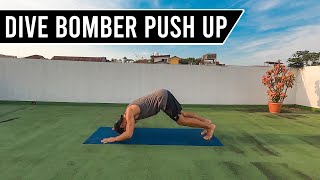Diver Bomber Push Up - (Back) Body Weight Exercise Tutorials
