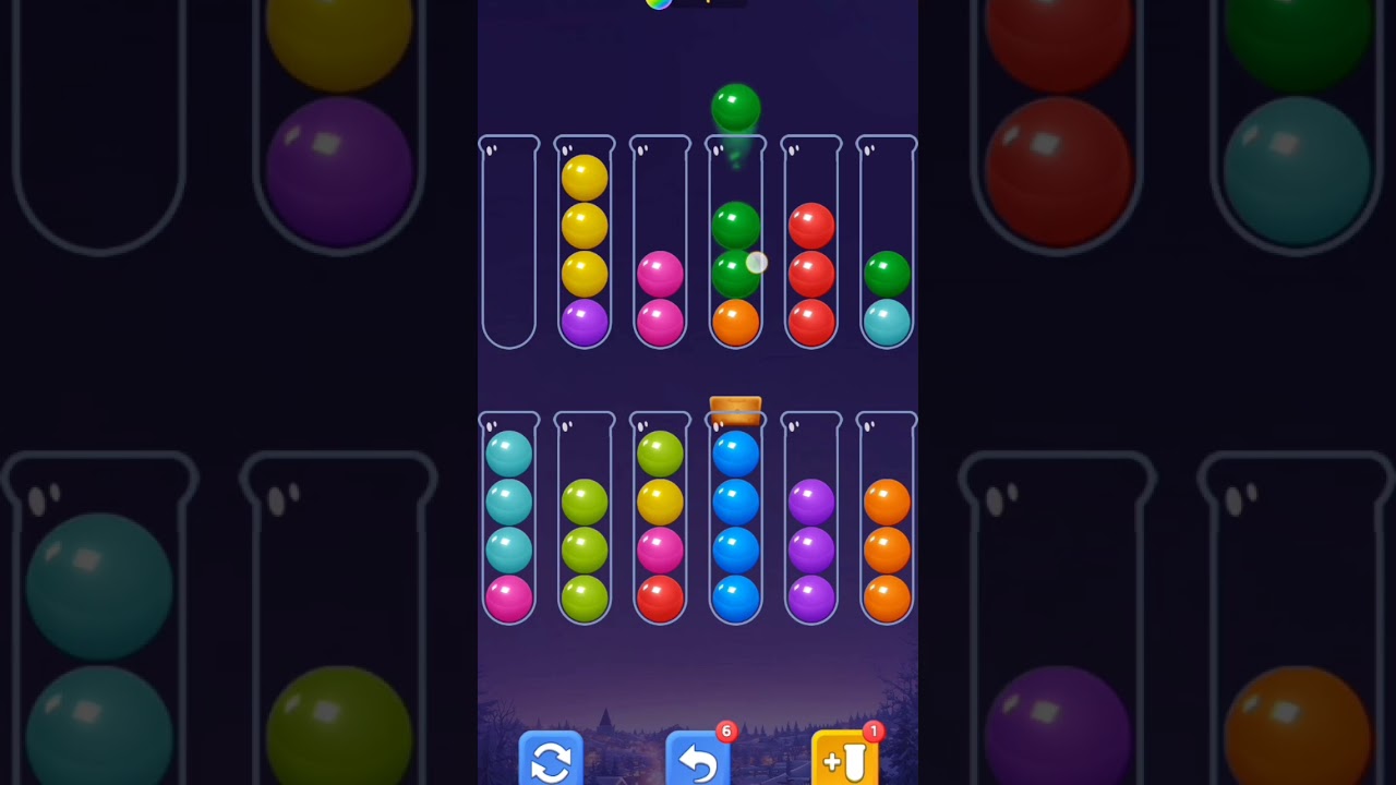 Ball sort Color game #subscribe plz 🙏🏻 #kaltaangamingtv