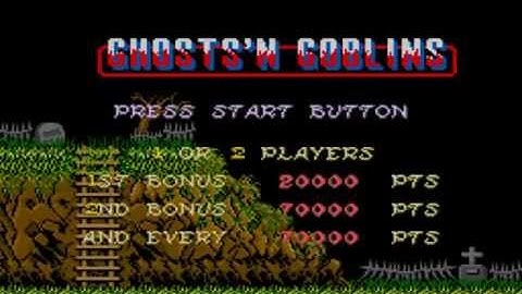 GHOSTS´N GOBLINS CAPCOM 1985