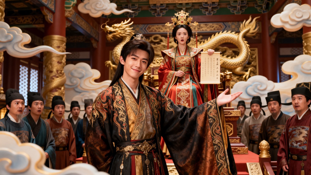 穿越成廢柴少爺，助女帝謀天下！