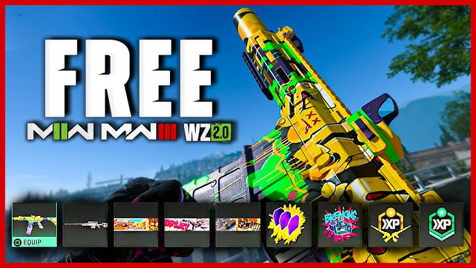 Claim 6 FREE Items NOW! (Limited Time Bundle for MW2 & Warzone with Prime  Gaming) 