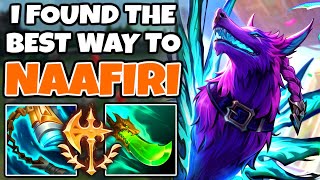 The BEST WAY to play NAAFIRI MID (Deal a TON but MUCH TANKIER) | 13.14