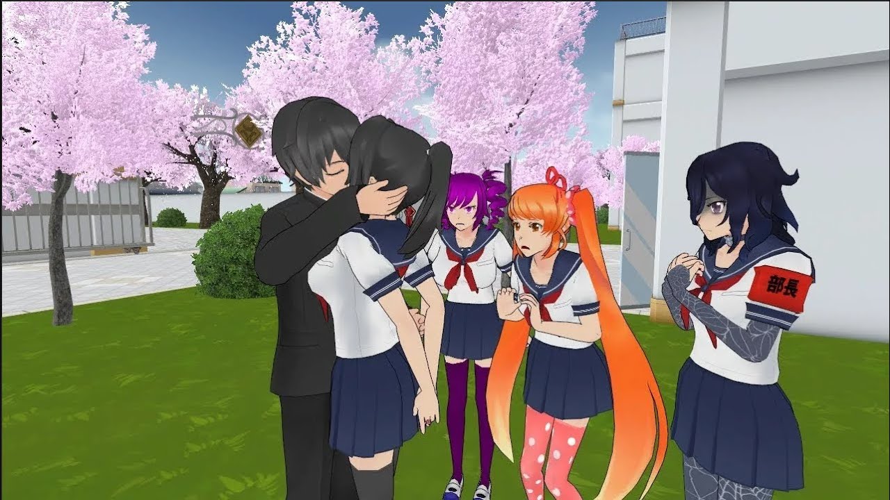 Яндере симулятор на реальных событиях. Yandere Simulator Райбару. Семпай Яндере симулятор.