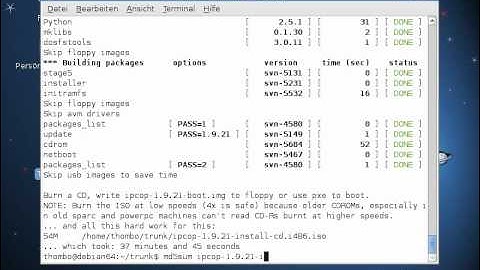 Video of building expermimental IPCOP V2.0 - 2/2