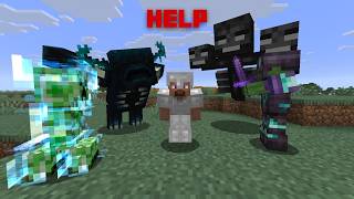 Minecraft but every 10 seconds a random mob spawns