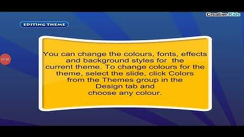 Computer-Class 6-Ch 4-More on Ms PowerPoint 2010