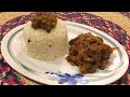 طريقة عمل طبق الباميا مع الأرز / How to make Okra with basmati rice