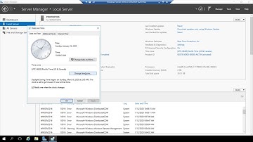 Windows Server 2016 | Change Time Zone