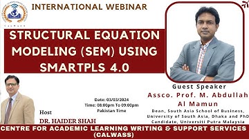 Seminar on Structural Equation Modeling (SEM) Using SmartPLS 4.0
