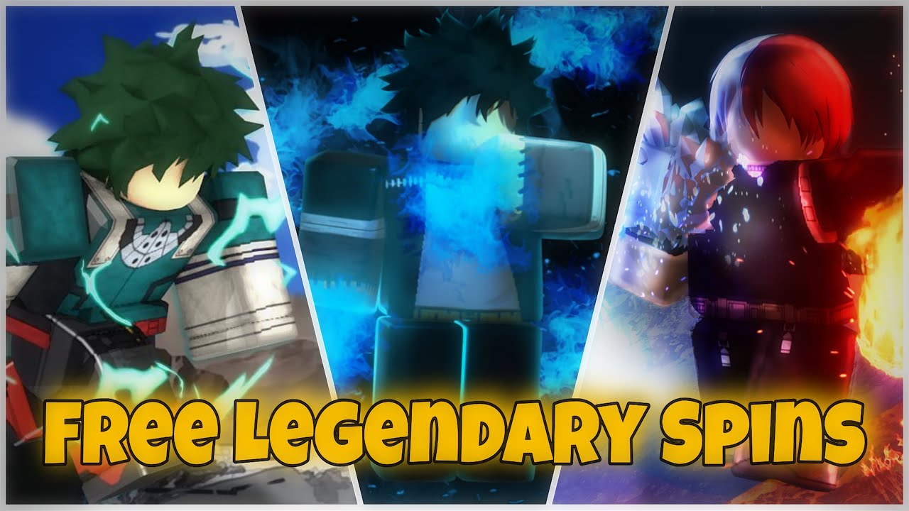 How To Get Free Legendary Spin in My Hero Mania (Free Legendary