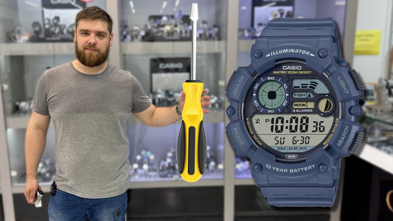WS-1500 инструкция CASIO модуль 3518