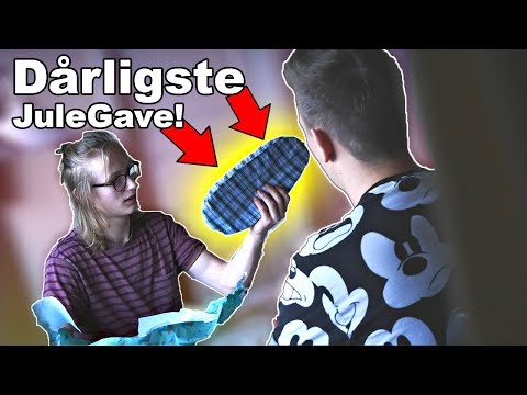 SKJULT KAMERA på Johannes Matzen - SNYDE Jule Gaver PRANK