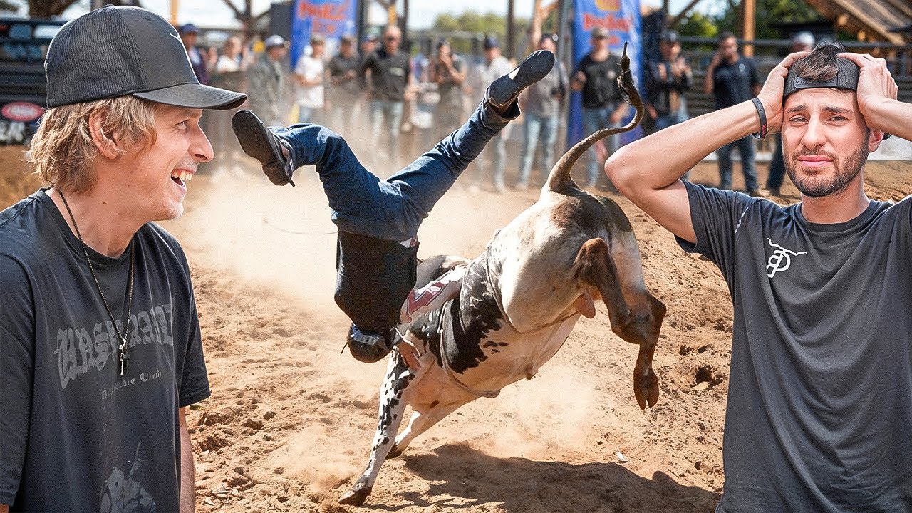 We Hosted A Bull Riding School! (Bad Idea?)