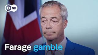 Farage quits parliament to force high-stakes by-election | DW News