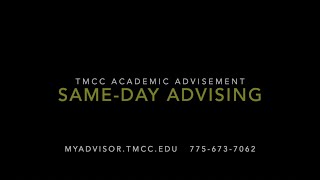 Same Day Advising at TMCC
