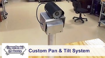 Custom Built Pan and Tilt System by SuperDroid Robots